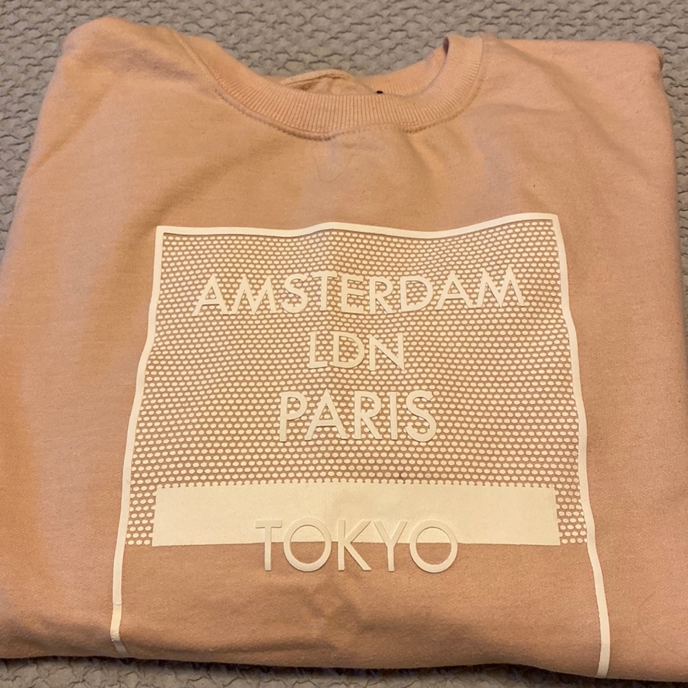 Cute light pink hoodie